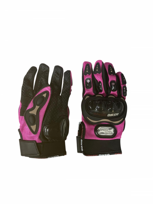 SPEED BİKER KORUYUCU ELDİVEN PEMBE